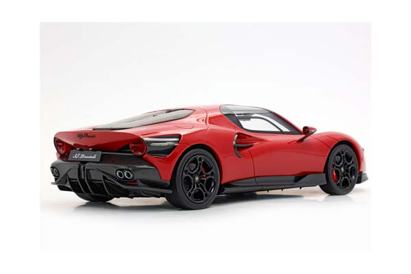 ALFA ROMEO 33 STRADALE ROSSO ALFA / АЛЬФА РОМЕО 33 СТРАДАЛЕ АЛФА 1:18 КРАСНЫЙ — фото 4