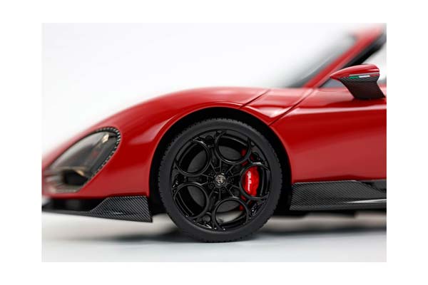 ALFA ROMEO 33 STRADALE ROSSO ALFA / АЛЬФА РОМЕО 33 СТРАДАЛЕ АЛФА 1:18 КРАСНЫЙ — фото 8