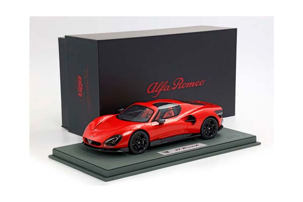 ALFA ROMEO 33 STRADALE ARANCIONE LAST PCS / АЛЬФА РОМЕО 33 СТРАДАЛЕ АРАНКИОНЕ ЛАСТ ПКС 1:18 — фото 10