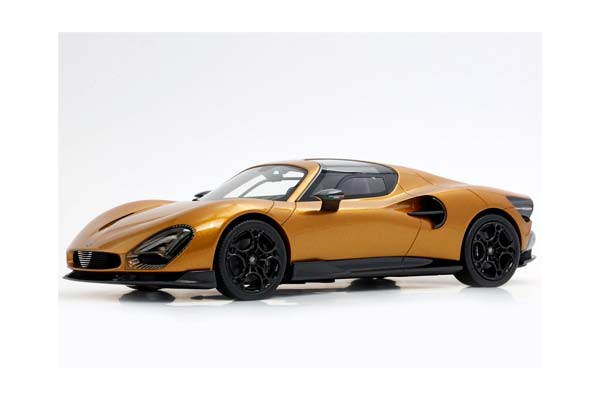 ALFA ROMEO 33 STRADALE OCRA - BLACK INTERIOR / АЛЬФА РОМЕО 33 СТРАДАЛЕ ОКРА 1:18 ЧЕРНЫЙ — фото 3