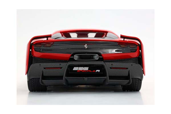 FERRARI 296 SPECIALE A ROSSO CORSA / ФЕРРАРИ 296 СПЕКИАЛЕ А 1:18 КРАСНЫЙ — фото 4