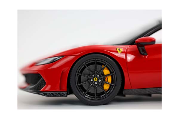 FERRARI 296 SPECIALE A ROSSO CORSA / ФЕРРАРИ 296 СПЕКИАЛЕ А 1:18 КРАСНЫЙ — фото 8