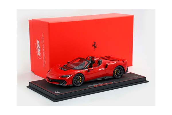 FERRARI 296 SPECIALE A ROSSO CORSA / ФЕРРАРИ 296 СПЕКИАЛЕ А 1:18 КРАСНЫЙ — фото 9