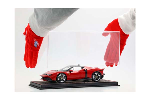 FERRARI 849 TESTAROSSA ROSSO FIAMMANTE PRESS VERSION / ФЕРРАРИ 849 ТЕСТАРОССА ФИАММАНТЕ ПРЕСС ВЕРСИОН 1:18 КРАСНЫЙ — фото 2