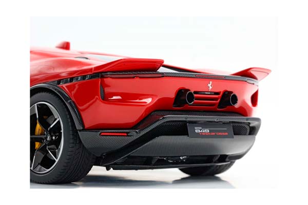 FERRARI 849 TESTAROSSA ROSSO CORSA / ФЕРРАРИ 849 ТЕСТАРОССА 1:18 КРАСНЫЙ — фото 9