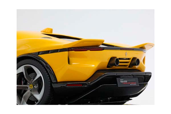 FERRARI 849 TESTAROSSA SPIDER GIALLO MODENA PRESS VERSION / ФЕРРАРИ 849 ТЕСТАРОССА СПАЙДЕР ПРЕСС ВЕРСИОН 1:18 ЖЕЛТЫЙ — фото 6