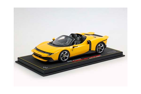FERRARI 849 TESTAROSSA SPIDER GIALLO MODENA PRESS VERSION / ФЕРРАРИ 849 ТЕСТАРОССА СПАЙДЕР ПРЕСС ВЕРСИОН 1:18 ЖЕЛТЫЙ