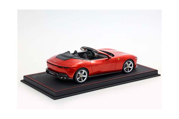 FERRARI AMALFI SPIDER ROSSO TRAMONTO / ФЕРРАРИ АМАЛФИ СПАЙДЕР ТРАМОНТО 1:18 КРАСНЫЙ — фото 3