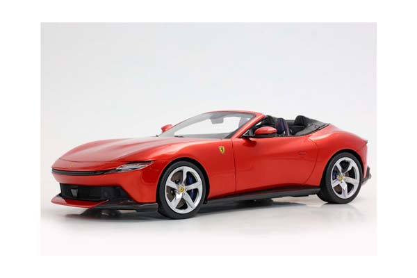 FERRARI AMALFI SPIDER ROSSO TRAMONTO / ФЕРРАРИ АМАЛФИ СПАЙДЕР ТРАМОНТО 1:18 КРАСНЫЙ — фото 4