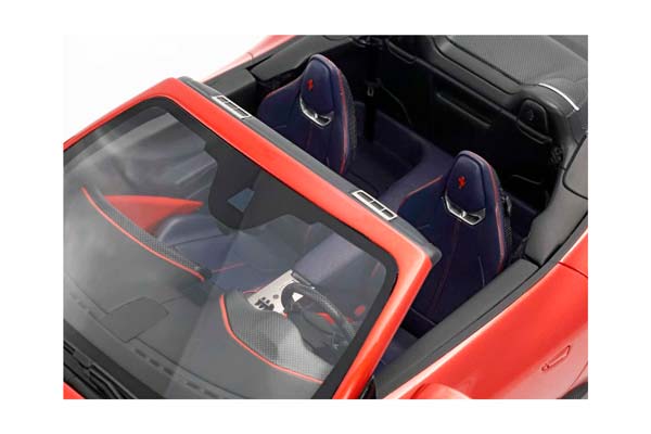 FERRARI AMALFI SPIDER ROSSO TRAMONTO / ФЕРРАРИ АМАЛФИ СПАЙДЕР ТРАМОНТО 1:18 КРАСНЫЙ — фото 8