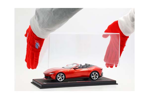 FERRARI AMALFI SPIDER ROSSO TRAMONTO / ФЕРРАРИ АМАЛФИ СПАЙДЕР ТРАМОНТО 1:18 КРАСНЫЙ — фото 2