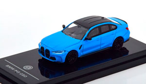 BMW M3 G80 2020 LIGHTBLUE (ДЛИНА МОДЕЛИ 6-10 СМ)