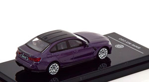 BMW M3 G80 SALOON 2020 PURPLE-METALLIC (ДЛИНА МОДЕЛИ 6-10 СМ) — фото 2