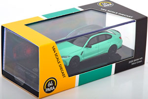 BMW M3 G80 2020 MINT-GREEN (ДЛИНА МОДЕЛИ 6-10 СМ) — фото 3