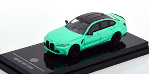 BMW M3 G80 2020 MINT-GREEN (ДЛИНА МОДЕЛИ 6-10 СМ)