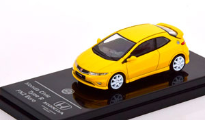 HONDA CIVIC FN2 TYPE R 2007 YELLOW (ДЛИНА МОДЕЛИ 6-10 СМ)
