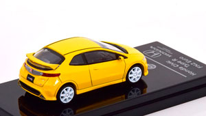 HONDA CIVIC FN2 TYPE R 2007 YELLOW (ДЛИНА МОДЕЛИ 6-10 СМ) — фото 2