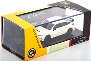 HONDA CIVIC TYPE R FLC 2023 WHITE (ДЛИНА МОДЕЛИ 6-10 СМ) — фото 3