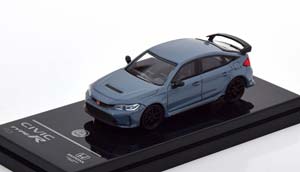 HONDA CIVIC TYPE R FL5 2023 GREY (ДЛИНА МОДЕЛИ 6-10 СМ) — фото 1