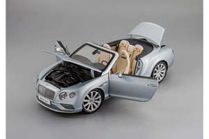 BENTLEY CONTINENTAL GT CONVERTIBLE 2016 СЕРЕБРИСТЫЙ — фото 3