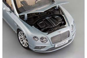 BENTLEY CONTINENTAL GT CONVERTIBLE 2016 СЕРЕБРИСТЫЙ — фото 8