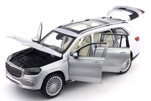 MERCEDES W167 MAYBACH GLS 600 X167 2024 SILVER / МЕРСЕДЕС МАЙБАХ ГЛС СЕРЕБРИСТЫЙ — фото 3