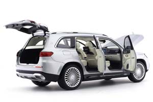 MERCEDES W167 MAYBACH GLS 600 X167 2024 SILVER / МЕРСЕДЕС МАЙБАХ ГЛС СЕРЕБРИСТЫЙ — фото 4