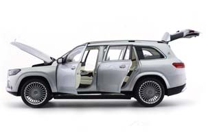 MERCEDES W167 MAYBACH GLS 600 X167 2024 SILVER / МЕРСЕДЕС МАЙБАХ ГЛС СЕРЕБРИСТЫЙ — фото 8