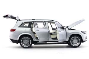 MERCEDES W167 MAYBACH GLS 600 X167 2024 SILVER / МЕРСЕДЕС МАЙБАХ ГЛС СЕРЕБРИСТЫЙ — фото 9
