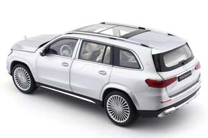 MERCEDES W167 MAYBACH GLS 600 X167 2024 SILVER / МЕРСЕДЕС МАЙБАХ ГЛС СЕРЕБРИСТЫЙ — фото 2