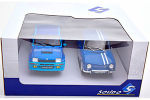 RENAULT R5 TURBO UND R8 GORDINI 1100 SET WITH 2 MODELCARS BLUE LIGHTBLUE AND BLUE WHITE — фото 5