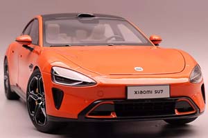 XIAOMI SU7 2025 ORANGE / СЯОМИ ЭСЮ7 ОРАНЖЕВЫЙ — фото 10