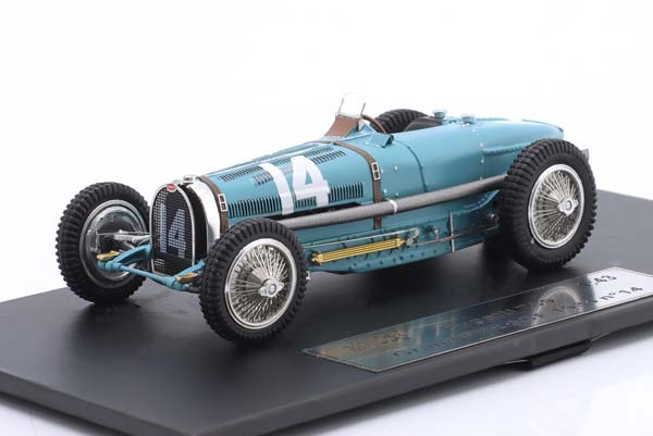 TAZIO NUVOLARI BUGATTI T59 #14 FRENCH GP (ACF GP) 1934 / ТАЗИО НУВОЛАРИ БУГАТТИ T59 ФРЕНЧ ГРАН-ПРИ АКФ