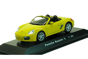 PORSCHE BOXTER S CONVERTIBLE YELLOW — фото 1