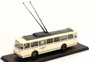 SKODA 9TR LEIPZIGER VERKEHRSBETRIEBE CREME BLUE — фото 3