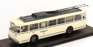 SKODA 9TR LEIPZIGER VERKEHRSBETRIEBE CREME BLUE