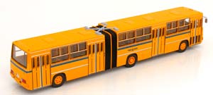 IKARUS 280.33 LEIPZIGER VERKEHRSBETRIEBE OCHRE-YELLOW BLUE — фото 2