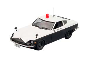 DATSUN FAIRLADY 240 Z TOKYO POLICE, ПОЛИЦЕЙСКИЕ МАШИНЫ МИРА 5, ЧЕРНО-БЕЛЫЙ