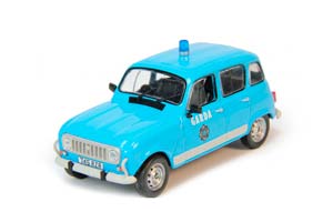 RENAULT 4L GARDA, ПОЛИЦЕЙСКИЕ МАШИНЫ МИРА 76, ГОЛУБОЙ