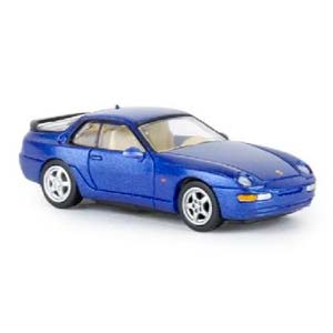PORSCHE 968 1991 СИНИЙ МЕТАЛЛИК (ДЛИНА МОДЕЛИ 3-5 СМ)