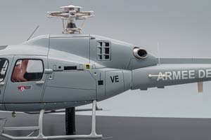 AEROSPATIALE AS 555 FENNEC HELICOPTER ARMEE DE L'AIR 1990, MILITARY GREY — фото 8