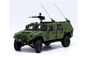 WARRIOR 70TH ANNIVERSARY PARADE SUV MILITARY ARMORED CAR 2019 GREEN #N/A