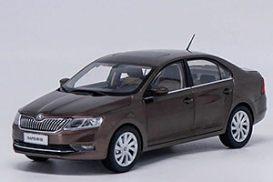 SKODA RAPID 2018 BROWN 