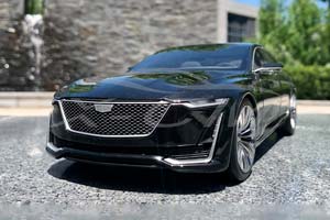 CADILLAC ESCALA CONCEPT 2020 DARK BROWN — фото 2