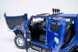 HUMMER H2 SUV CEILING LIGHT VERSION 2018 BLUE — фото 6