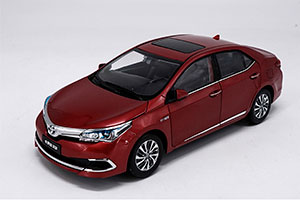 TOYOTA COROLLA TWIN ENGINE 2015 RED 