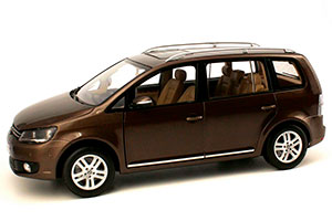 VW VOLKSWAGEN NEW TOURAN 2011 BROWN 