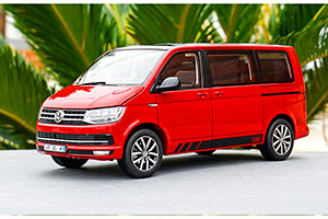 VW VOLKSWAGEN T6 MULTIVAN 2018 RED 