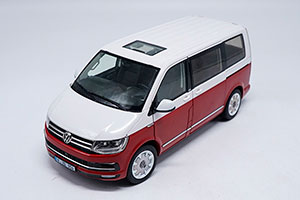 VW VOLKSWAGEN T6 MULTIVAN 2018 WHITE/RED 