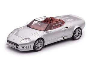 SPYKER C8 DOUBLE 12S SPYDER 2005 СЕРЕБИРСТЫЙ